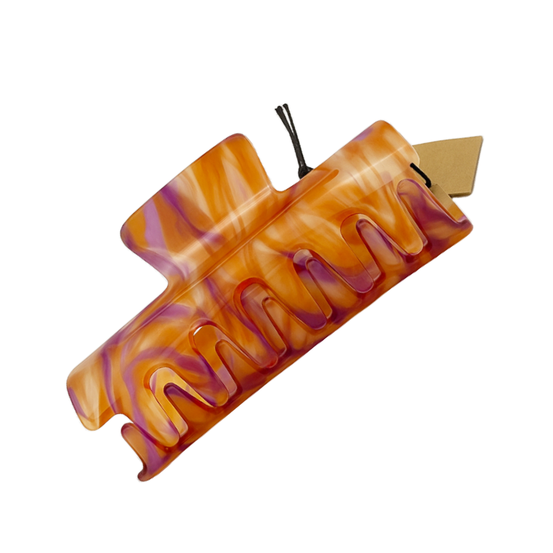 Large Hair Grip Purple/Peach By Ronald A/S Haircare