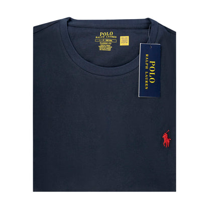 Ralph Lauren Polo Classic Fit Jersey Long Sleeve T-Shirt Ink Blue