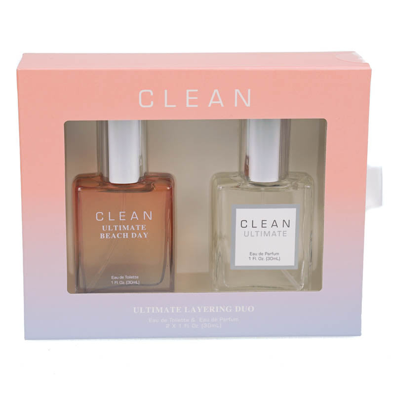 Clean Ultimate Layering Duo Gift Set 2 x 30ml