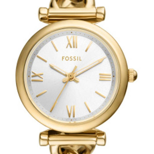 Fossil Ladies Carlie Gold Tone Watch ES5329 (Blemished Tin)