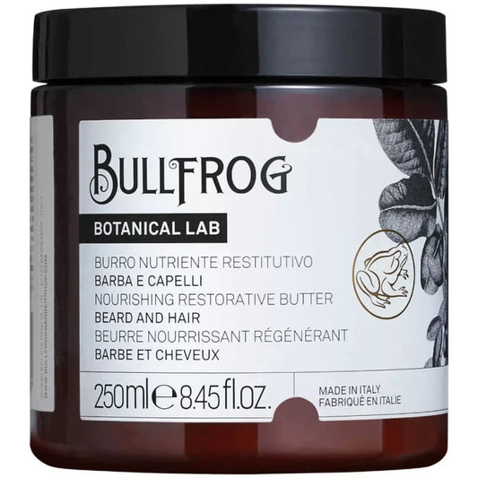 Bullfrog Botanicial Lab Beard & Hair Nourishing Restorative Butter 250ml
