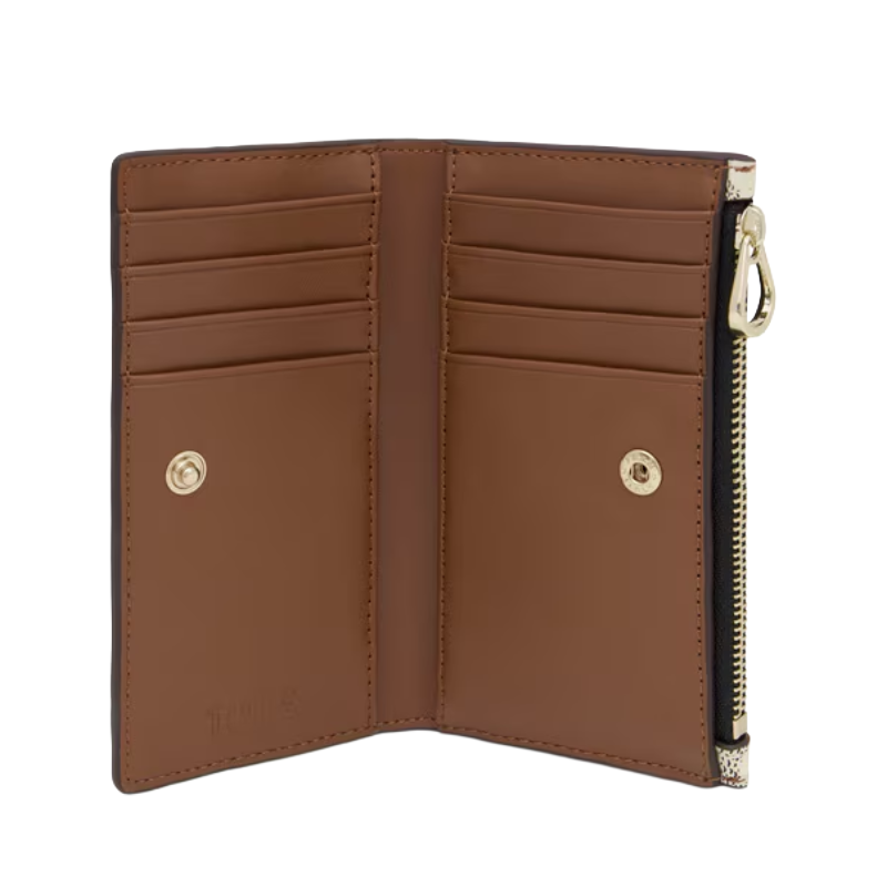 Tous Kaos Icon Beige Print Flat Wallet