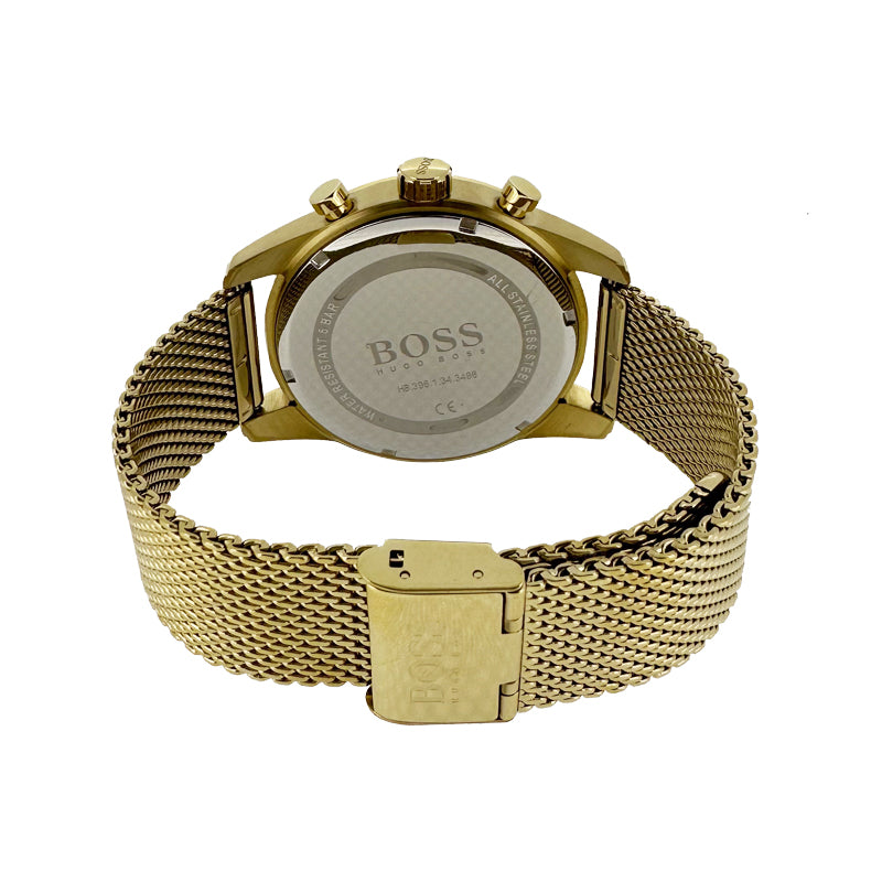Hugo Boss Skymaster Men's Watch Gold Chronograph 1513838