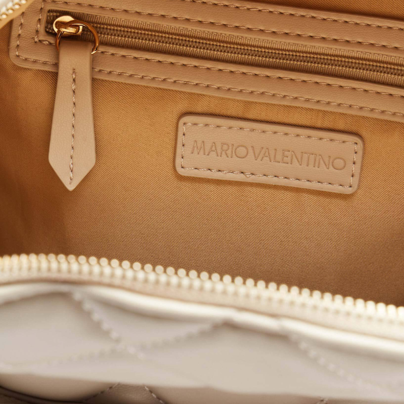 Mario Valentino Ocarina Backpack Beige Women's Ecru VBS3KK37R