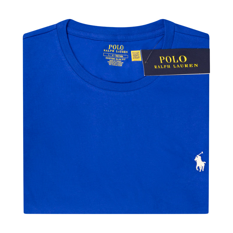 Ralph Lauren Polo Custom Slim Fit T-Shirt Blue