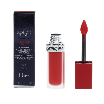 Dior Rouge Ultra Care Liquid Lipstick 846 Poppy