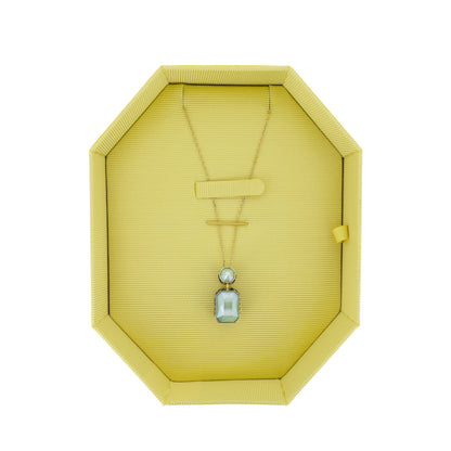 Swarovski Orbita Octagon Cut Crystal Necklace 5619787