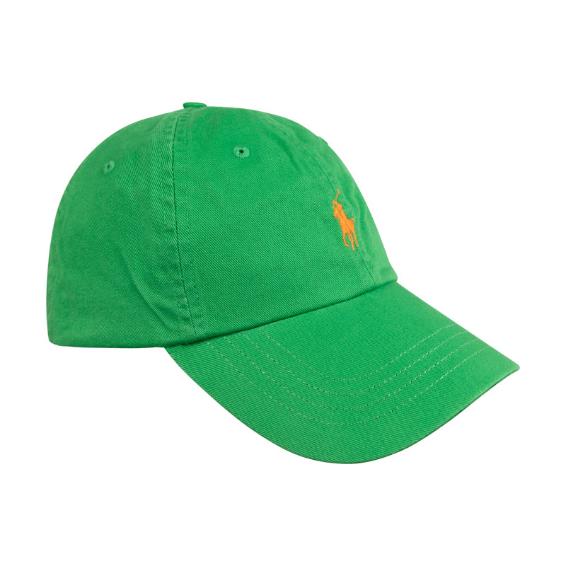 Ralph Lauren Polo Cotton Chino Cap Green One Size