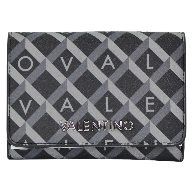 Valentino Nero/Multi Colour Wallet Large Taupe Women's