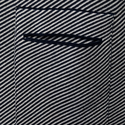 Fynch-Hatton Textilien Womens Knitted Jacket Navy Striped