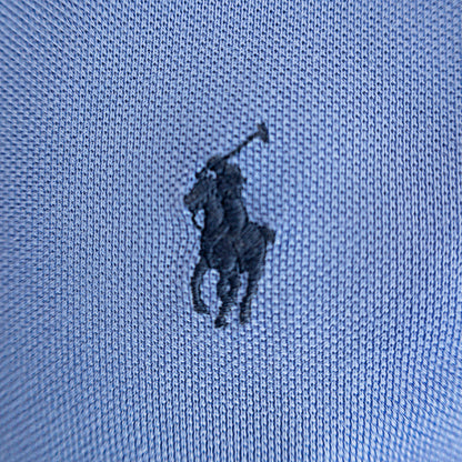 Ralph Lauren Custom Slim Fit Polo Shirt Blue