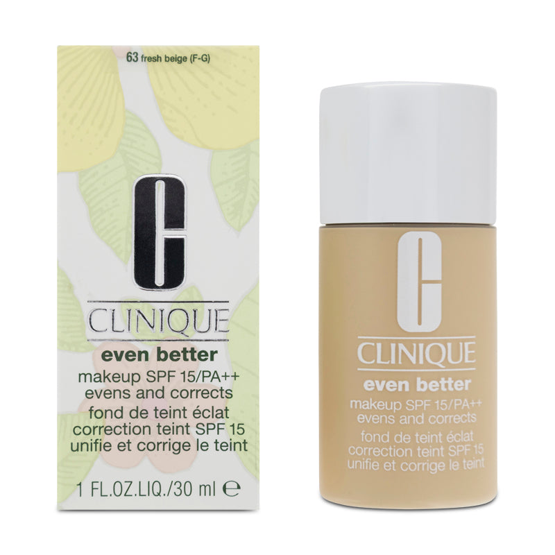 Clinique Even Better Makeup Foundation 63 Fresh Beige SPF 15 30ml