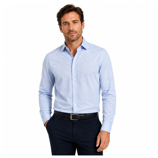 Hugo Boss Roan Kent Men's Slim Fit Shirt Light/Pastel Blue