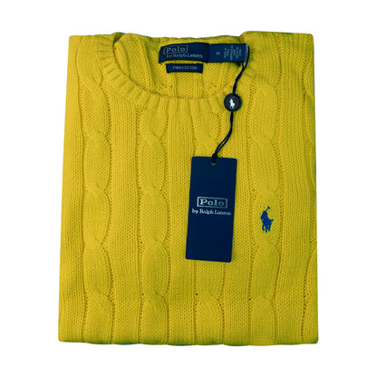 Ralph Lauren Polo Women's Cotton Jumper Yellow