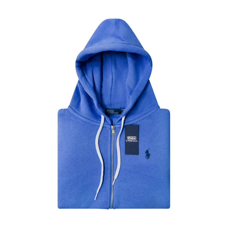 Ralph Lauren Polo Zip-Up Hoodie | Summer Blue