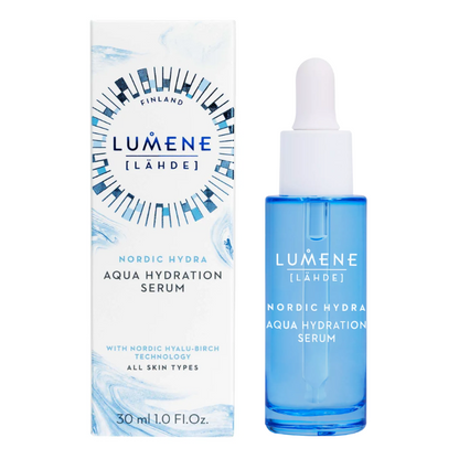 Lumene Nordic Hydra Aqua Hydration Serum 30ml (Blemished Box)