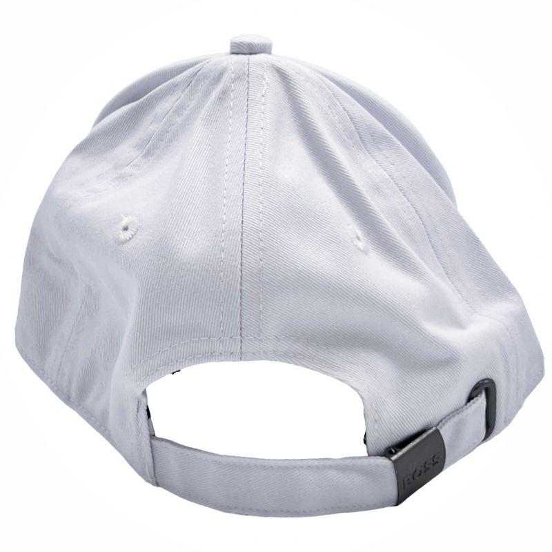 Hugo Boss White Cotton Kid's Baseball Cap