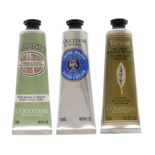 L'Occitane Soft Hands Trio Hand Cream Set 3 x 30ml
