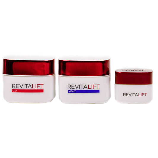 L'Oreal Revitalift Programme Day Night & Eye Cream Set