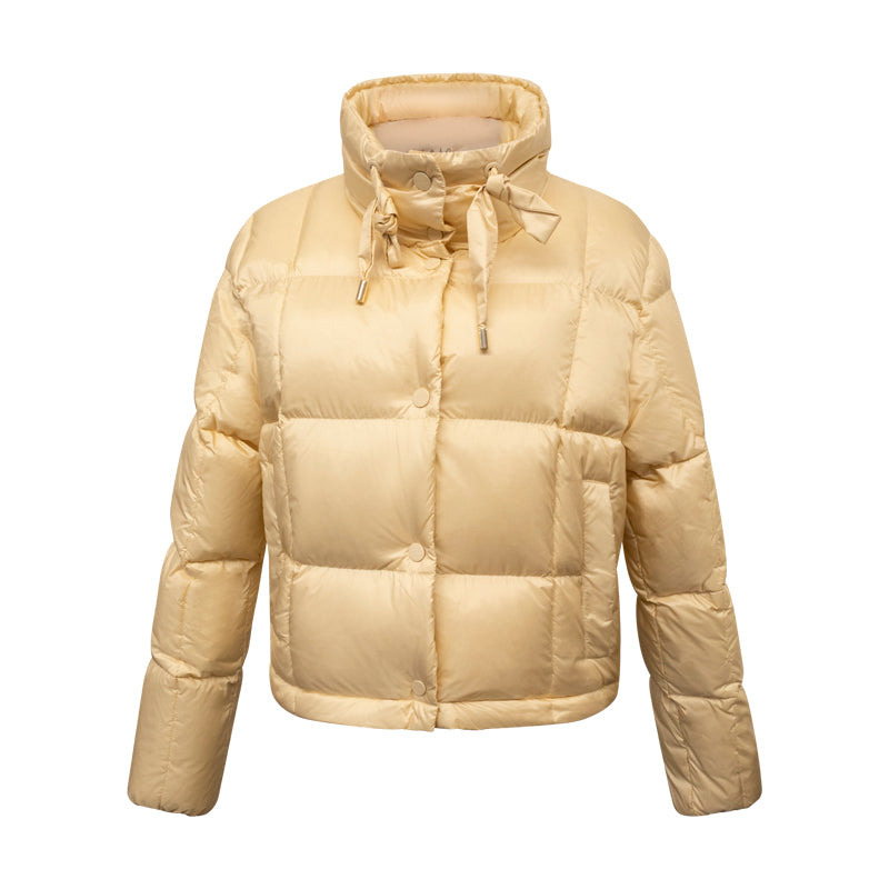 Marc Cain Women's Long Coat Dark Cream