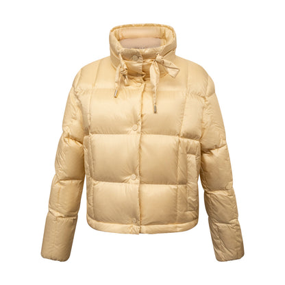 Marc Cain Women's Long Coat Dark Cream