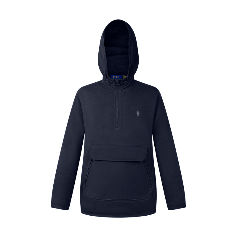 Ralph Lauren Polo Hooded Anorak Pullover Jacket Aviator Navy Blue - Parent Variant