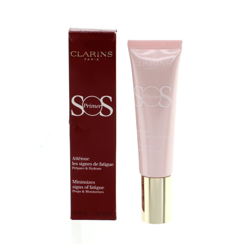 Clarins SOS Primer Prep & Moisturizes 30ml 01 Rose