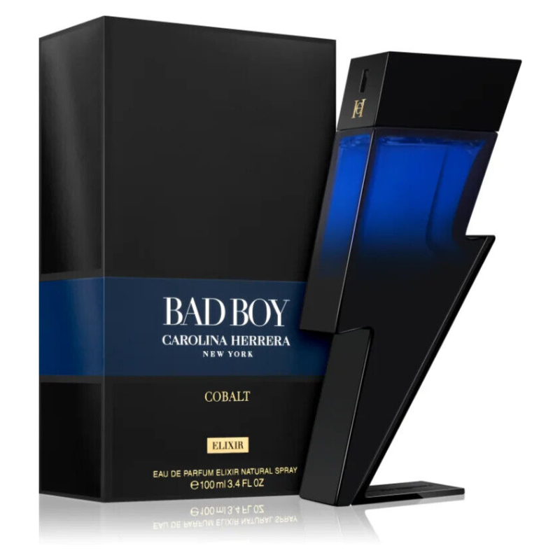 Carolina Herrera Bad Boy Cobalt Elixir 50ml Eau De Parfum (Blemished Box)