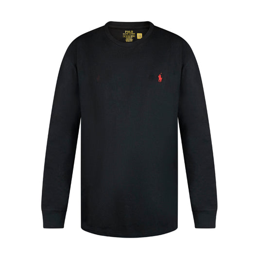 Ralph Lauren Polo Classic Fit Jersey Long-Sleeve T-Shirt Black