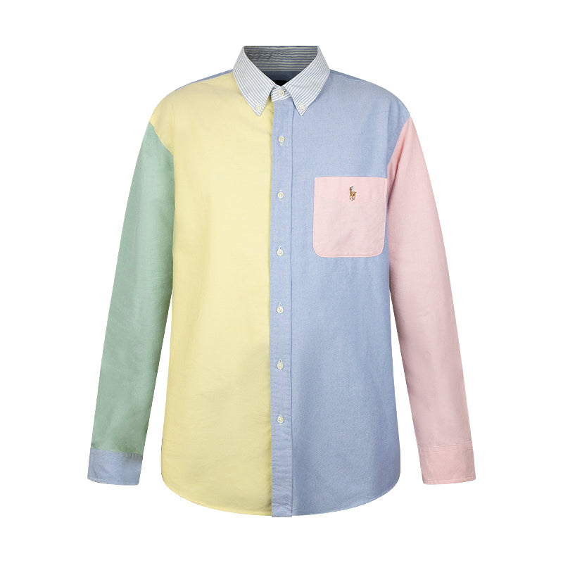 Ralph Lauren Oxford Shirt | Block Colours | Cotton