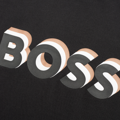 Hugo Boss Boys T-Shirt Boss Logo Black