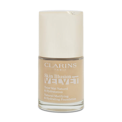 Clarins Skin Illusion Velvet Foundation 108.3N (Blemished Box)