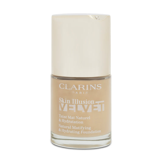 Clarins Skin Illusion Velvet Foundation 108.3N (Blemished Box)
