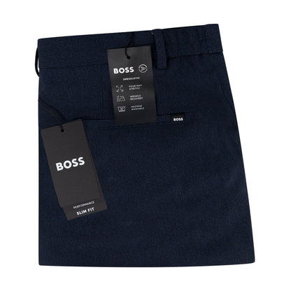 Hugo Boss Genius Men's Slim Fit Trousers Dark Blue