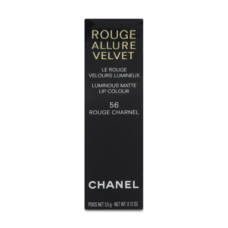 Chanel Rouge Allure Velvet Luminous Matte Lipstick 56 Rouge Charnel