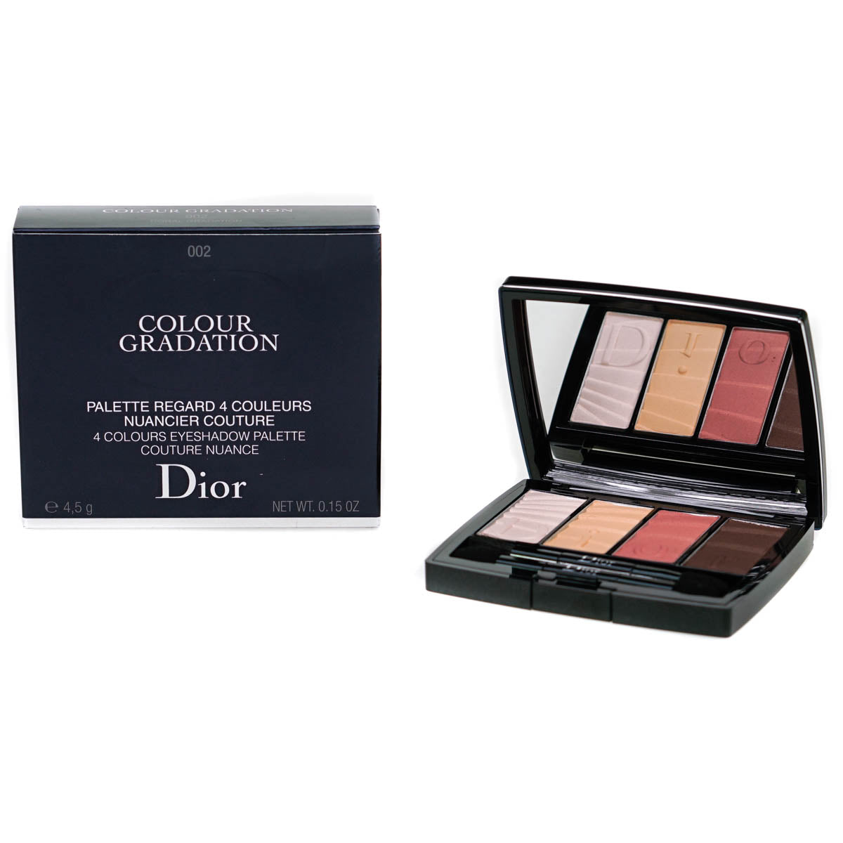 Dior Colour Gradation 4 Colours Eyeshadow Palette 002 Coral