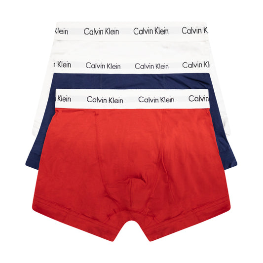 Calvin Klein x3 Cotton Stretch Trunks | Small