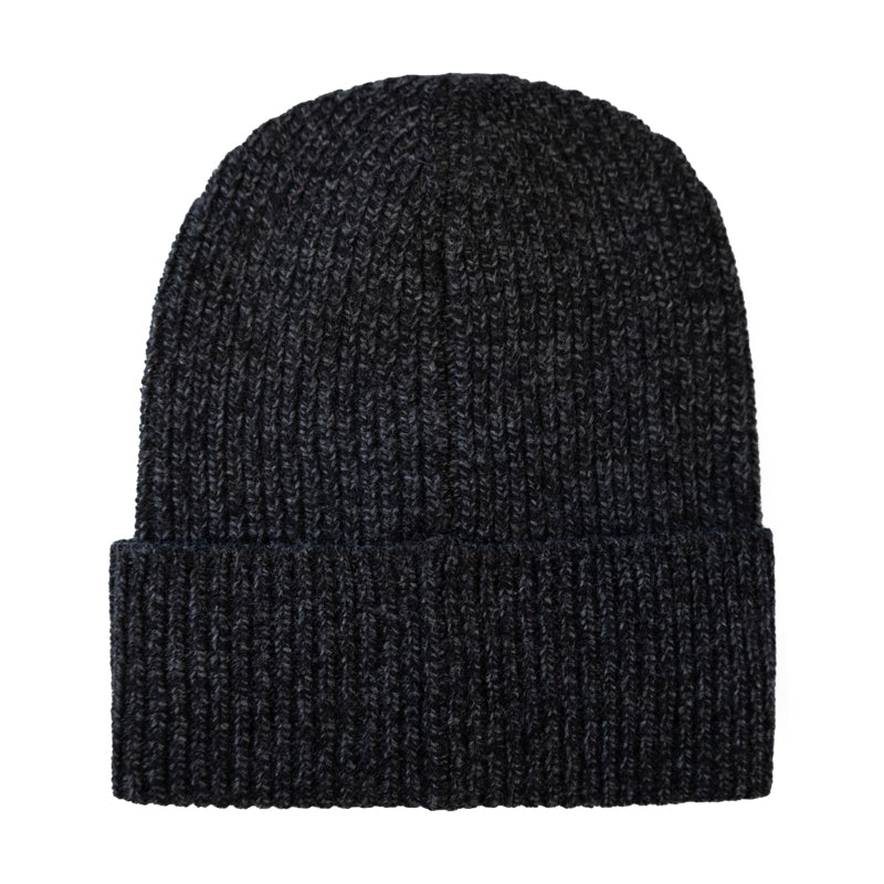 Calvin Klein Pyramid Plaque Beanie Hat Black - One Size