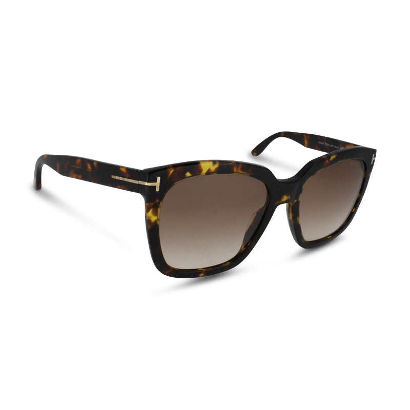 Tom Ford Brown Gradient Sunglasses TF0502 55