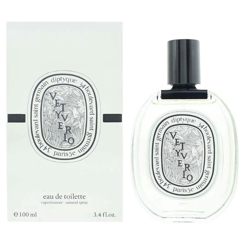 Diptyque Vetyverio 100ml Eau De Toilette (Blemished Box)