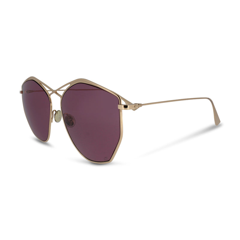 Dior Stellaire 4 Hexagon Pink Gold Sunglasses DDBU12 *Ex Display*