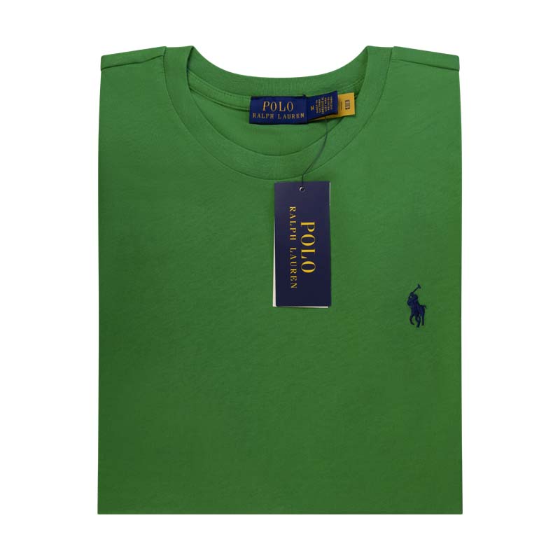 Ralph Lauren Polo Cotton Jersey Crewneck T-Shirt Green