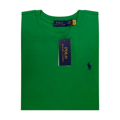 Ralph Lauren Polo Cotton Jersey Crewneck T-Shirt Green