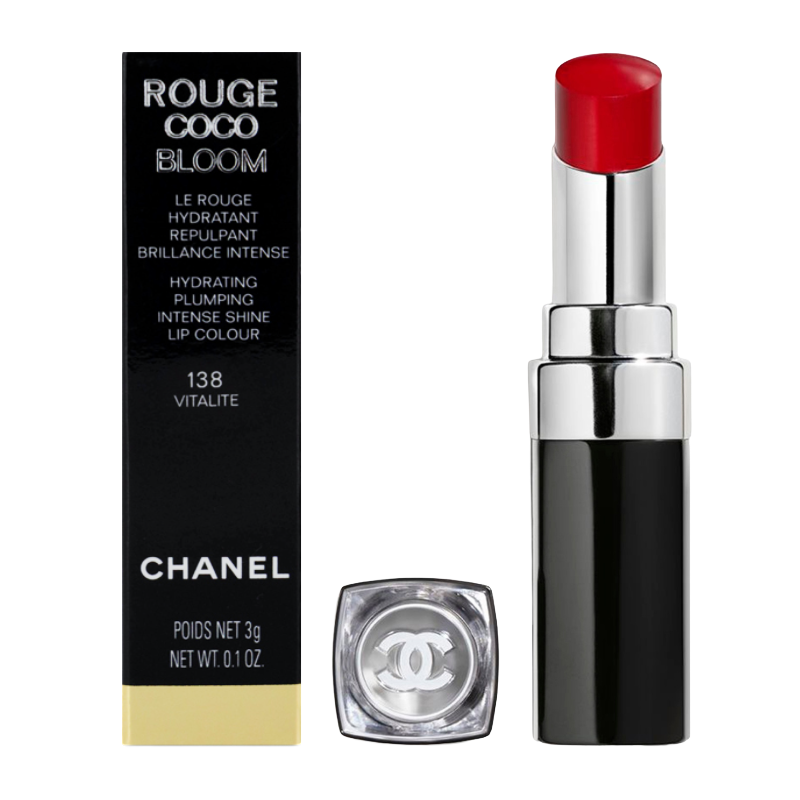 Chanel Rouge Coco Bloom Hydrating Plumping Intense Shine Lip Colour 138 Vitalite