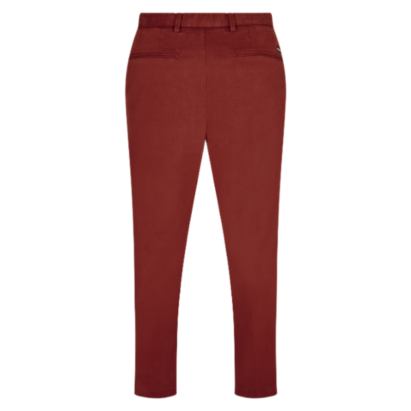 Hugo Boss Kaito Men's Trousers Slim Fit Dark Red Size 54