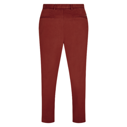 Hugo Boss Kaito Men's Trousers Slim Fit Dark Red Size 54