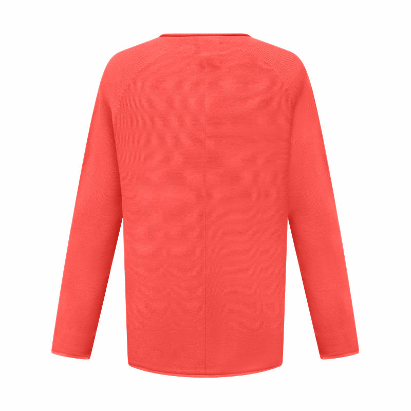 Fynch Hatton Women's Knitted Jumper Coral