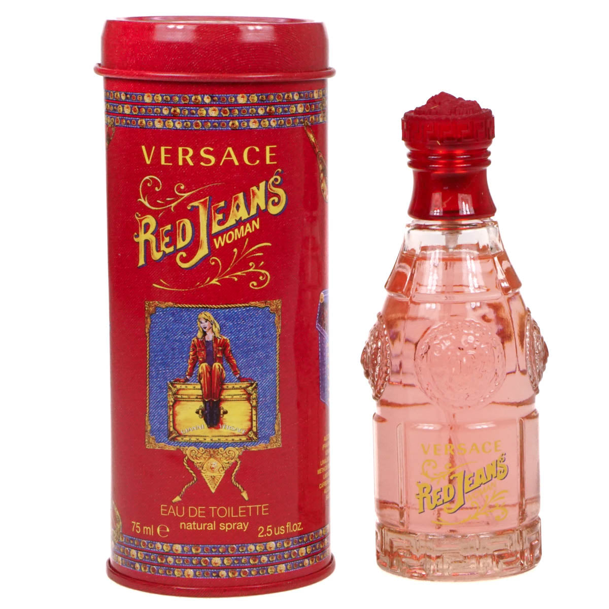 Versace Red Jeans Woman 75ml Eau De Toilette