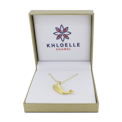 Khloelle Gold Whales Necklace LC0070837