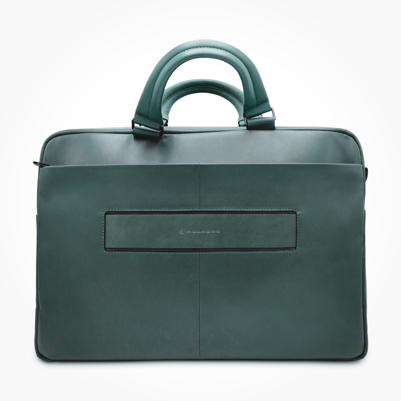 Piquadro 15.6" Laptop Bag Green Men's CA6203W131/VE